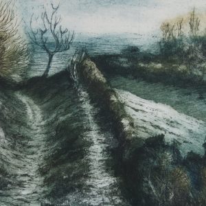 ''First frost' - etching
