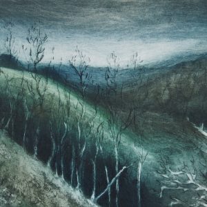 'Early March' - etching